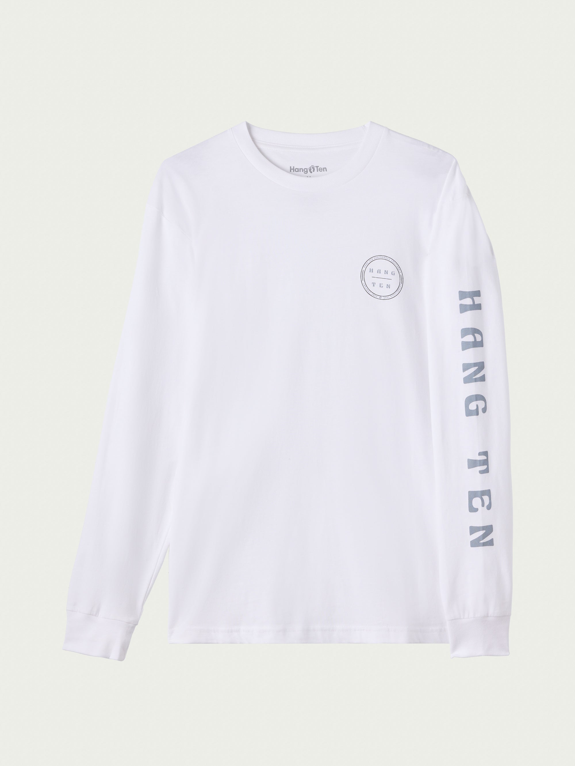 Ocean Trade Long Sleeve Tee - White | Hang Ten