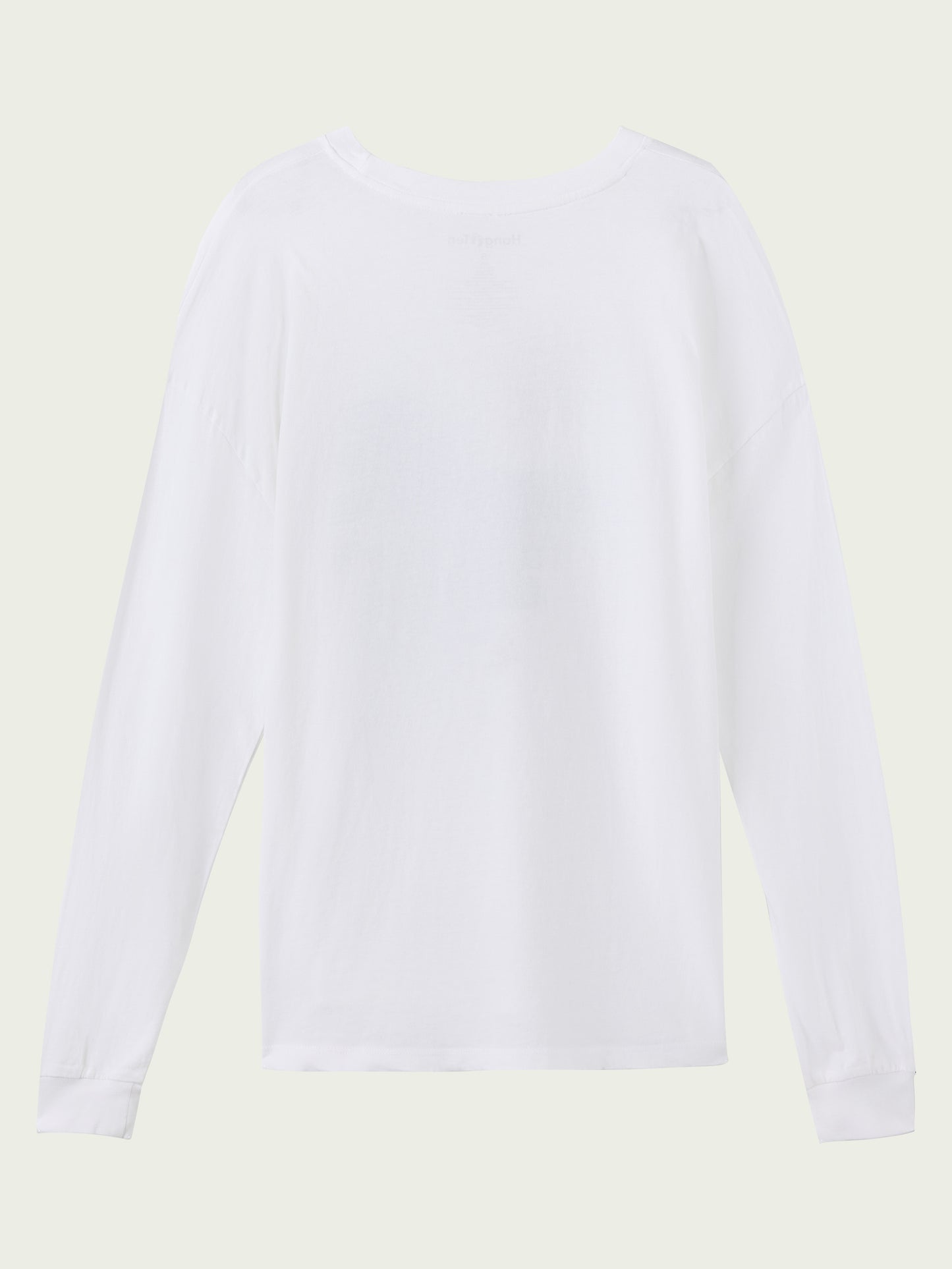 Transparent Beach Long Sleeve Tee