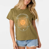 Palm Sun Central Tee