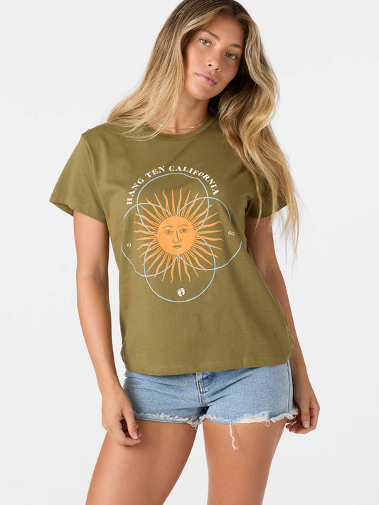 Palm Sun Central Tee