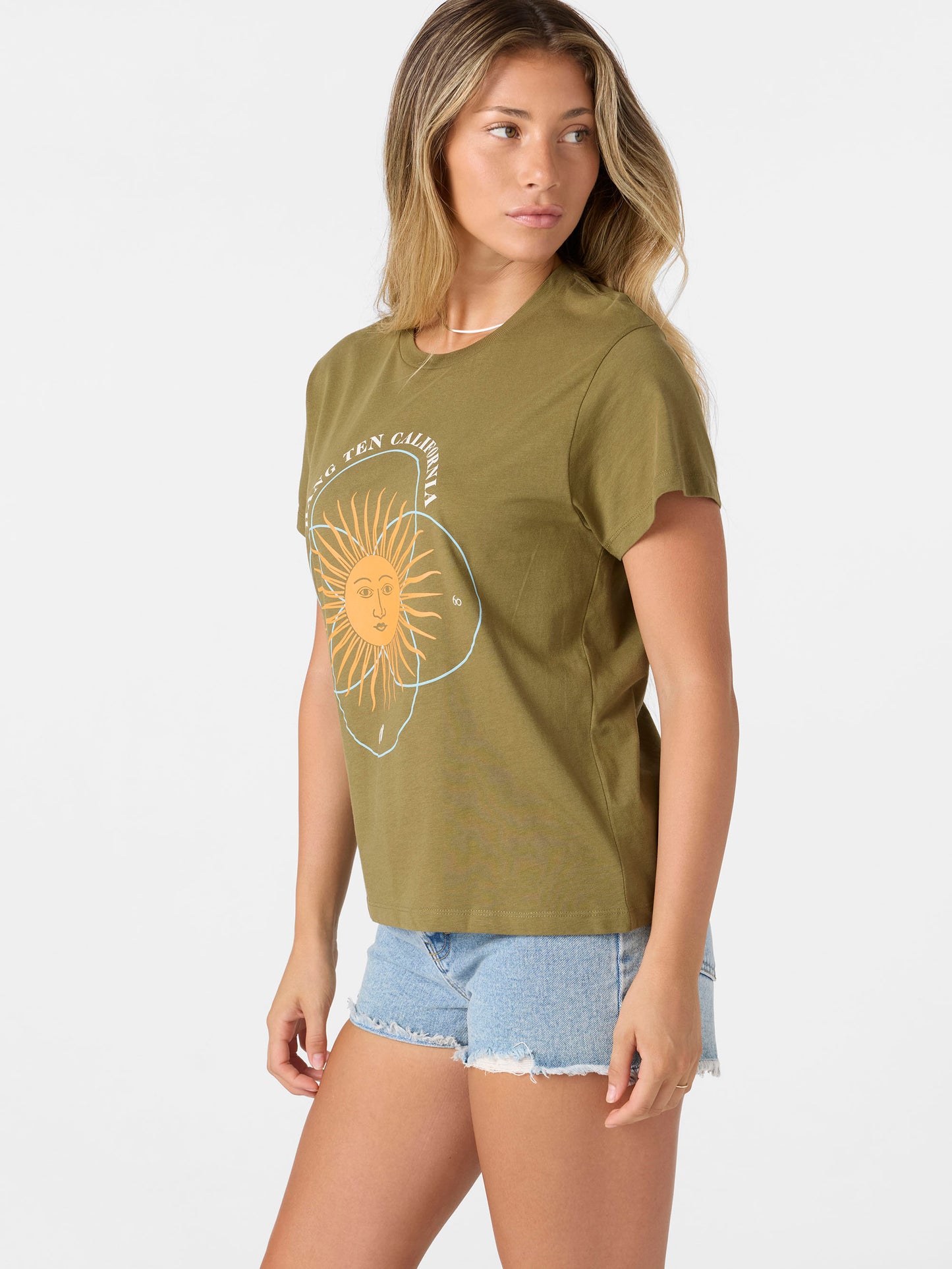 Palm Sun Central Tee