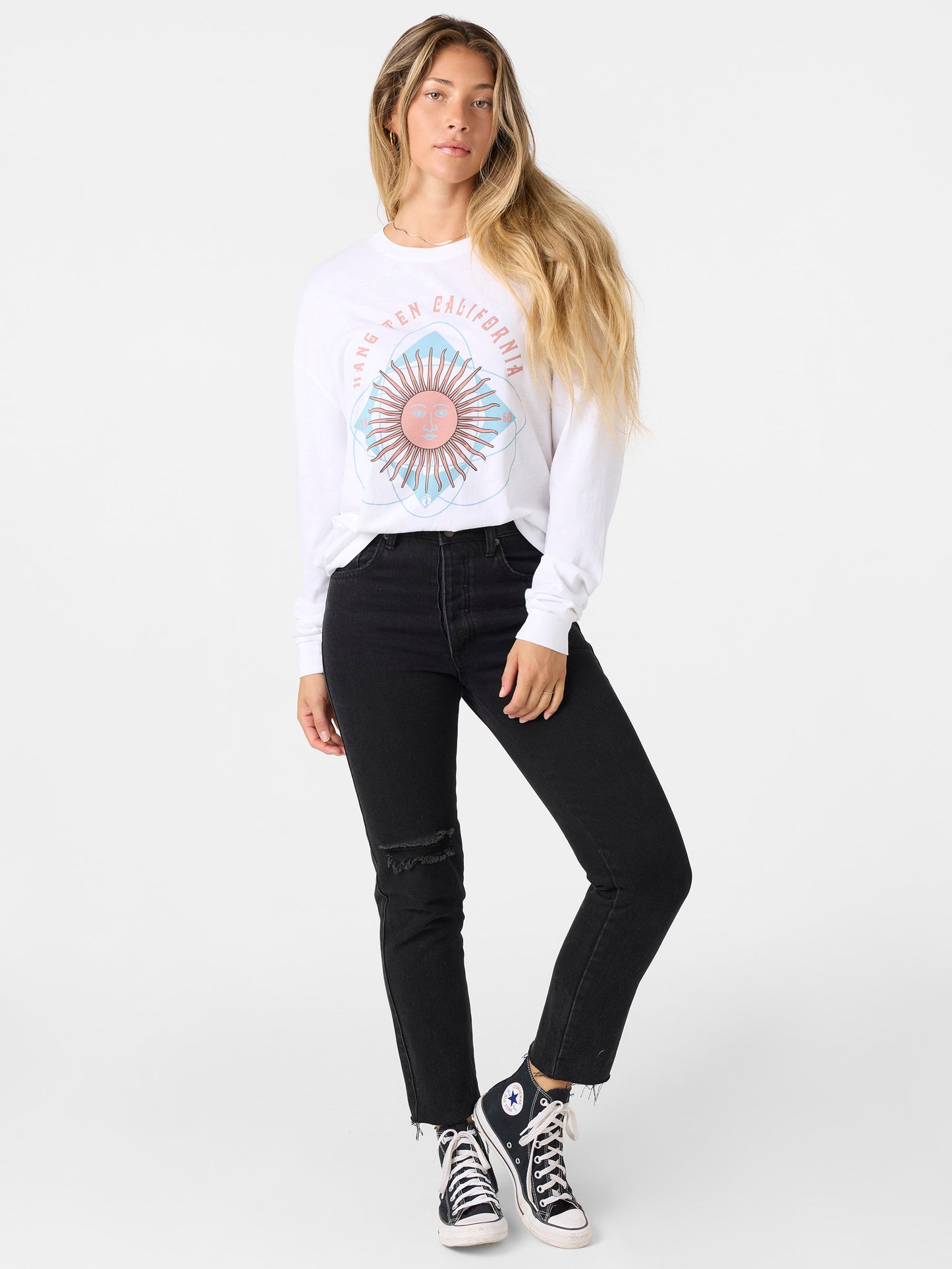 Palm Sun Central Long Sleeve Tee