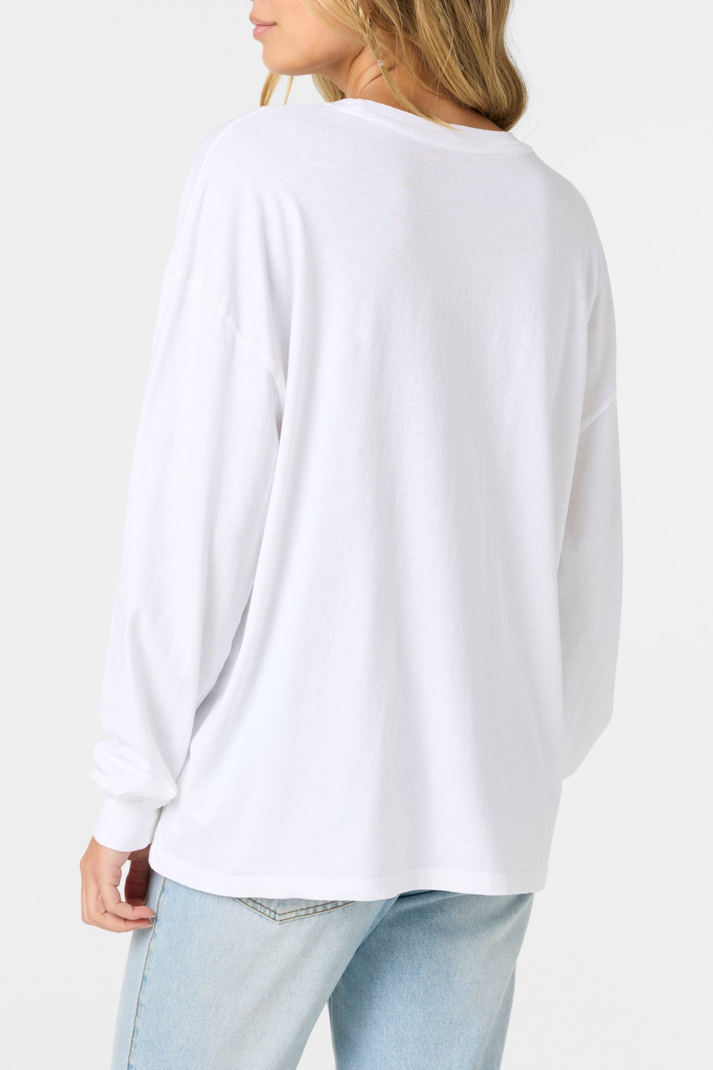 Transparent Beach Long Sleeve Tee