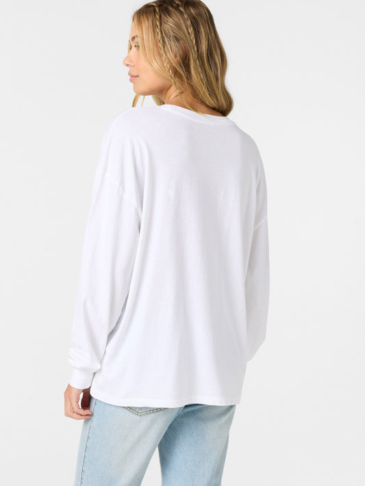 Transparent Beach Long Sleeve Tee