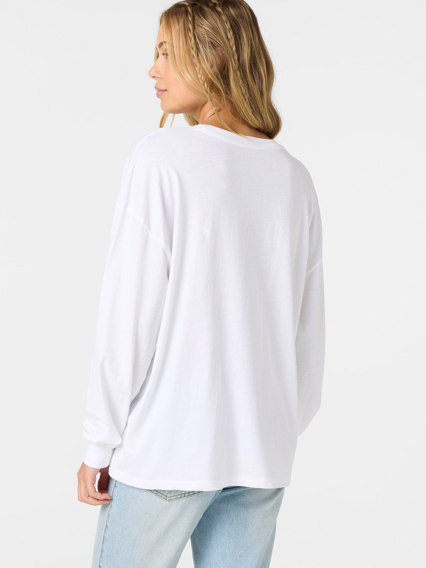 Transparent Beach Long Sleeve Tee