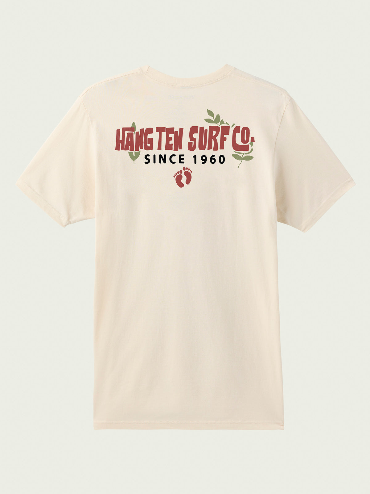 Land Point Ss Tee Cream - Cream | Hang Ten
