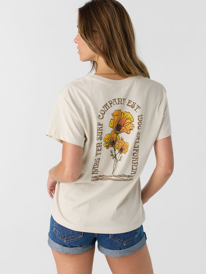 Pleasant Poppy Tee