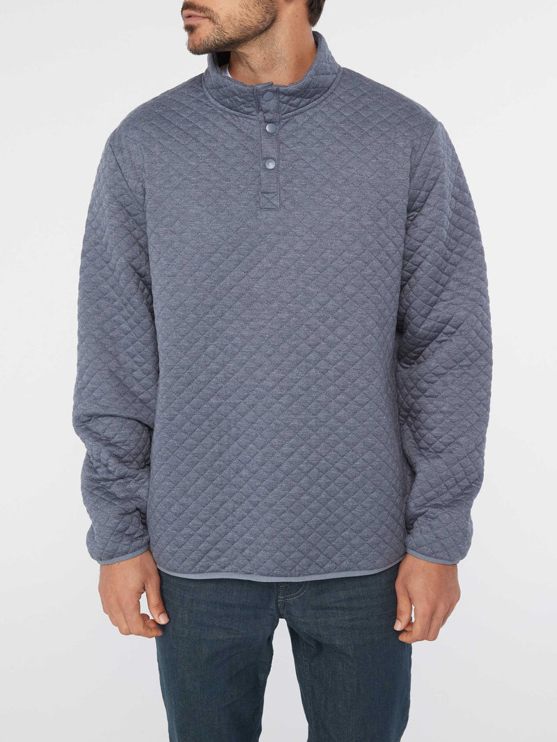 Salty Quilted Pullover Fleece
