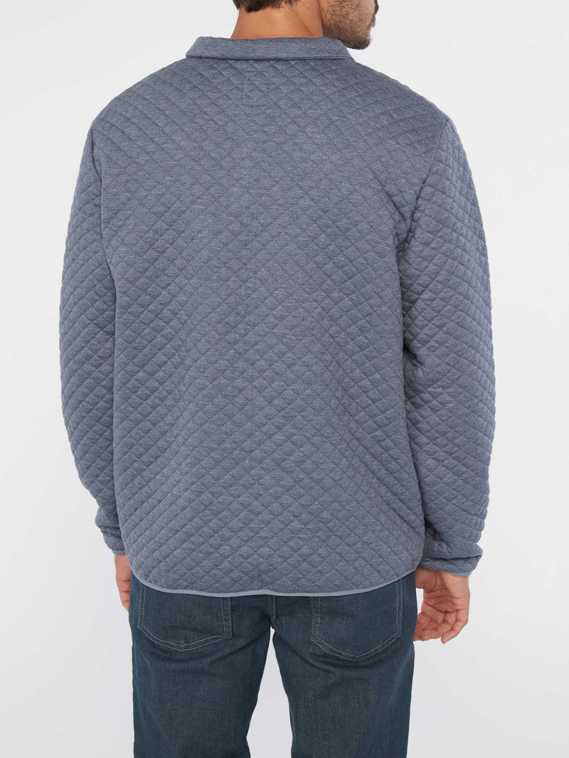 Salty Quilted Pullover Fleece