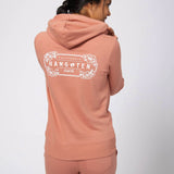 Hibiscus Touch Hooded Fleece